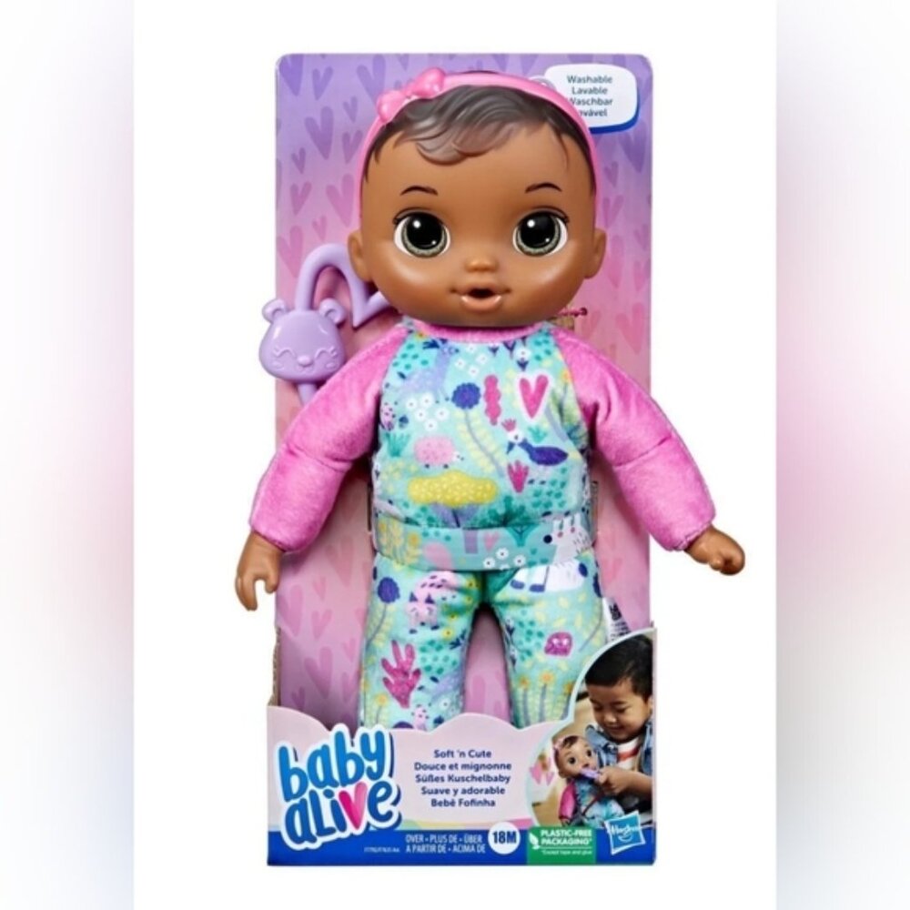 Hasbro Washable Baby Alive Doll New